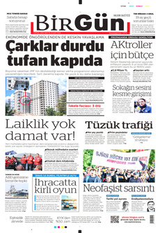 BİRGÜN 3 Eylül 2024 gazete manşeti