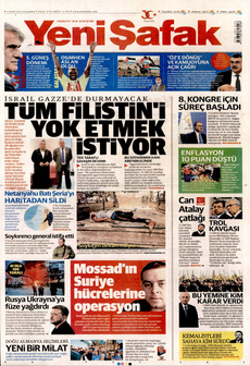 YENİ ŞAFAK 4 Eylül 2024 gazete manşeti