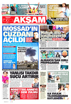 AKŞAM 4 Eylül 2024 gazete manşeti