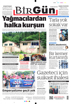 BİRGÜN 4 Eylül 2024 gazete manşeti