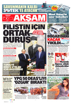 AKŞAM 5 Eylül 2024 gazete manşeti