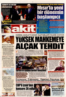 YENİ AKİT 5 Eylül 2024 gazete manşeti