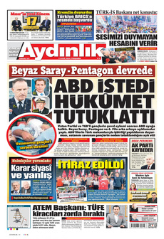 AYDINLIK GAZETESİ 5 Eylül 2024 gazete manşeti