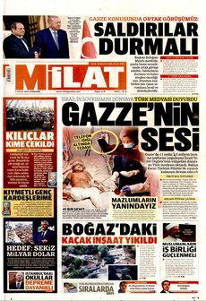 MİLAT 5 Eylül 2024 gazete manşeti