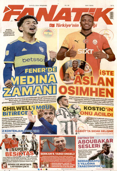 FANATİK 5 Eylül 2024 gazete manşeti