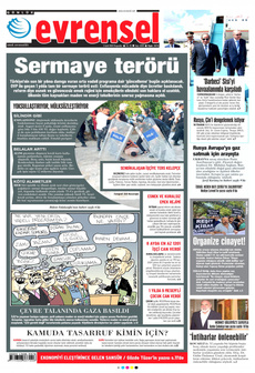 EVRENSEL 5 Eylül 2024 gazete manşeti