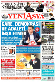 YENİ ASYA 5 Eylül 2024 gazete manşeti