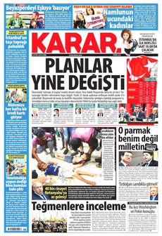 KARAR 6 Eylül 2024 gazete manşeti