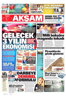 AKŞAM 6 Eylül 2024 gazete manşeti
