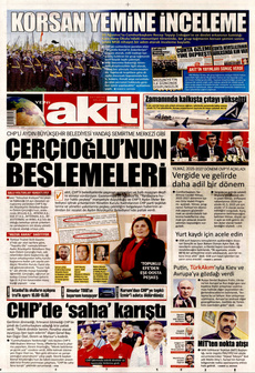 YENİ AKİT 6 Eylül 2024 gazete manşeti