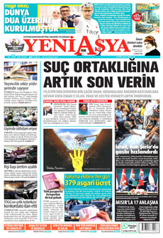 YENİ ASYA 6 Eylül 2024 gazete manşeti