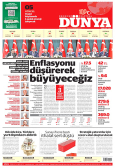DÜNYA 6 Eylül 2024 gazete manşeti