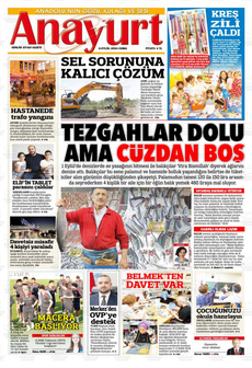 ANAYURT 6 Eylül 2024 gazete manşeti