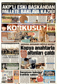 KORKUSUZ 6 Eylül 2024 gazete manşeti