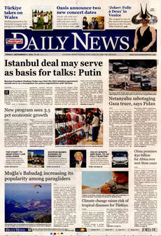 HÜRRİYET DAİLY NEWS 6 Eylül 2024 gazete manşeti