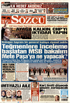 SÖZCÜ 7 Eylül 2024 gazete manşeti