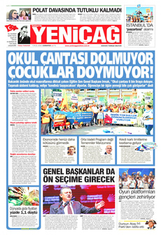 YENİÇAĞ 7 Eylül 2024 gazete manşeti
