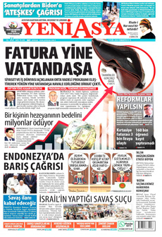 YENİ ASYA 7 Eylül 2024 gazete manşeti