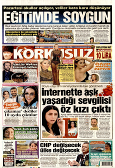 KORKUSUZ 7 Eylül 2024 gazete manşeti
