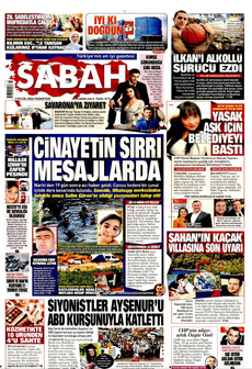 SABAH 9 Eylül 2024 gazete manşeti