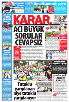 KARAR 9 Eylül 2024 gazete manşeti