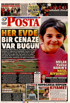 POSTA 9 Eylül 2024 gazete manşeti