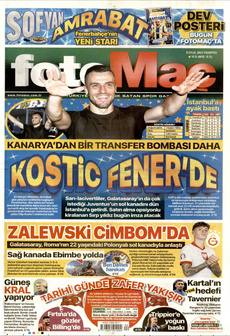 FOTOMAÇ 9 Eylül 2024 gazete manşeti