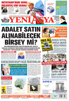 YENİ ASYA 9 Eylül 2024 gazete manşeti