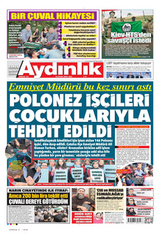 AYDINLIK GAZETESİ 10 Eylül 2024 gazete manşeti