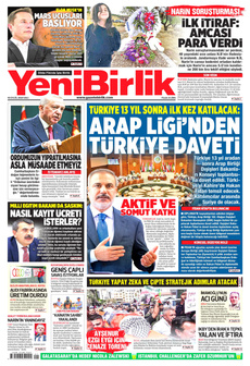 YENİBİRLİK 10 Eylül 2024 gazete manşeti