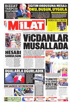 MİLAT 10 Eylül 2024 gazete manşeti