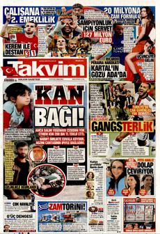 TAKVİM 10 Eylül 2024 gazete manşeti