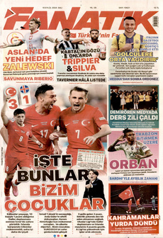 FANATİK 10 Eylül 2024 gazete manşeti