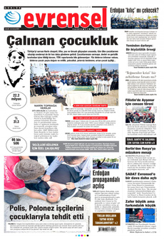 EVRENSEL 10 Eylül 2024 gazete manşeti