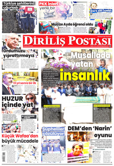 DİRİLİŞ POSTASI 10 Eylül 2024 gazete manşeti