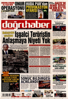 DOĞRU HABER 10 Eylül 2024 gazete manşeti