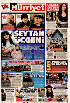 HÜRRİYET 14 Eylül 2024 gazete manşeti