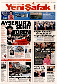 YENİ ŞAFAK 14 Eylül 2024 gazete manşeti