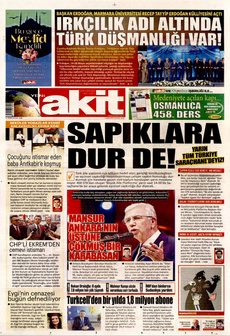 YENİ AKİT 14 Eylül 2024 gazete manşeti