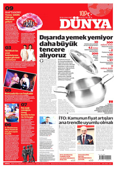 DÜNYA 14 Eylül 2024 gazete manşeti