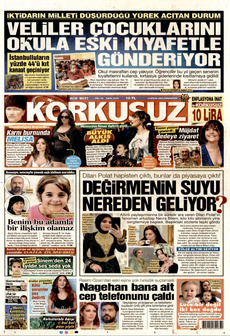 KORKUSUZ 14 Eylül 2024 gazete manşeti