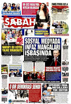 SABAH 17 Eylül 2024 gazete manşeti