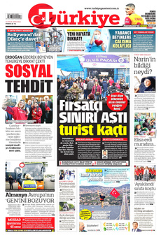 TÜRKİYE GAZETESİ 17 Eylül 2024 gazete manşeti