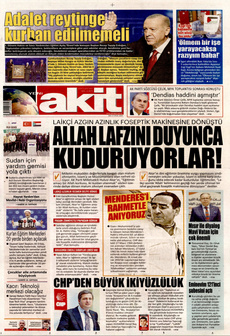 YENİ AKİT 17 Eylül 2024 gazete manşeti