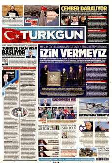 TÜRKGÜN 17 Eylül 2024 gazete manşeti