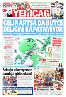 YENİÇAĞ 17 Eylül 2024 gazete manşeti