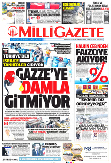 MİLLİ GAZETE 17 Eylül 2024 gazete manşeti