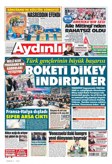AYDINLIK GAZETESİ 17 Eylül 2024 gazete manşeti