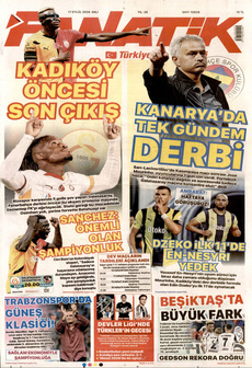 FANATİK 17 Eylül 2024 gazete manşeti