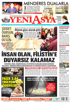 YENİ ASYA 17 Eylül 2024 gazete manşeti